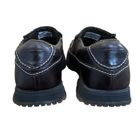 2/$30 Bed Stu Brown Distressed Leather Loafers Slip On Mens 10 Y2K 90s Vintage - Picture 3 of 15
